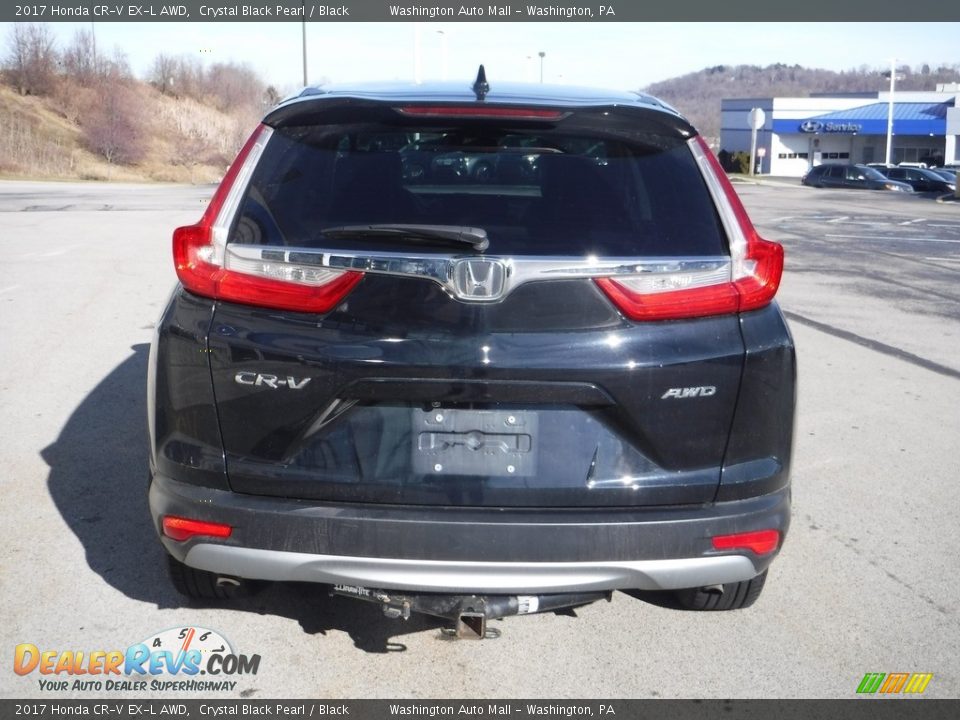 2017 Honda CR-V EX-L AWD Crystal Black Pearl / Black Photo #9