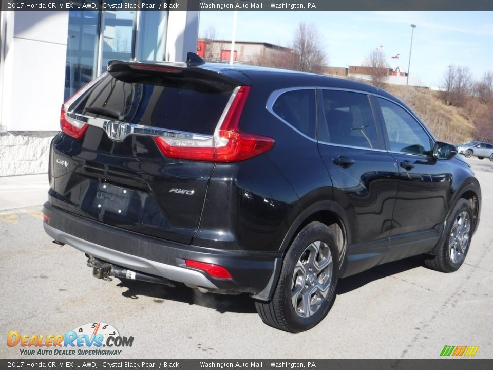 2017 Honda CR-V EX-L AWD Crystal Black Pearl / Black Photo #10