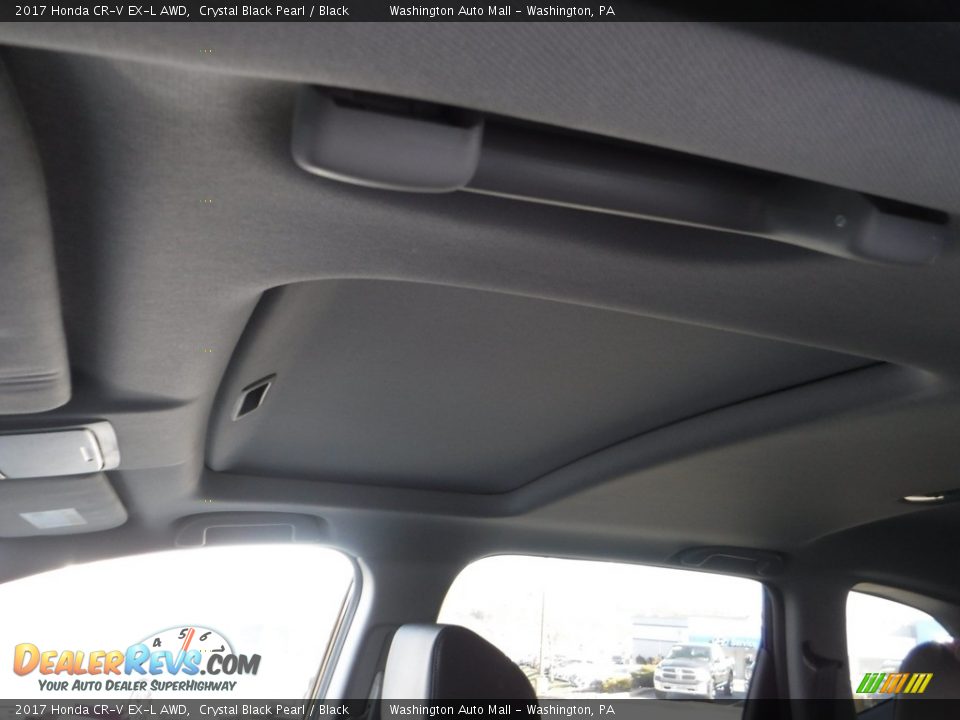 2017 Honda CR-V EX-L AWD Crystal Black Pearl / Black Photo #11