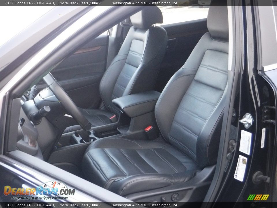 2017 Honda CR-V EX-L AWD Crystal Black Pearl / Black Photo #16