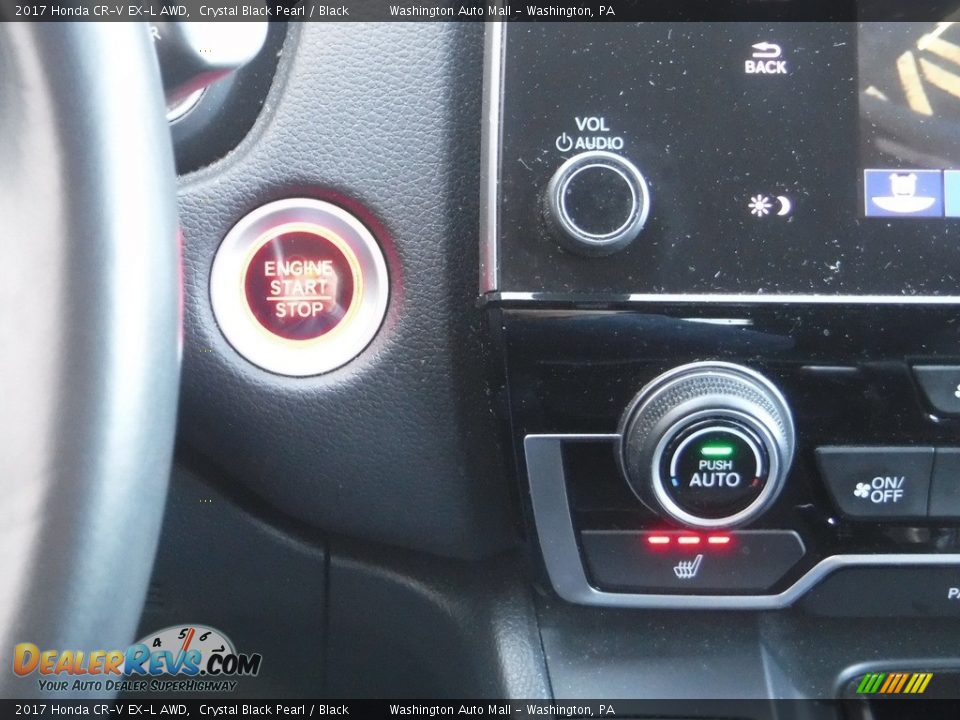 2017 Honda CR-V EX-L AWD Crystal Black Pearl / Black Photo #21