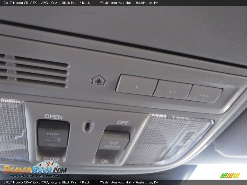 2017 Honda CR-V EX-L AWD Crystal Black Pearl / Black Photo #23