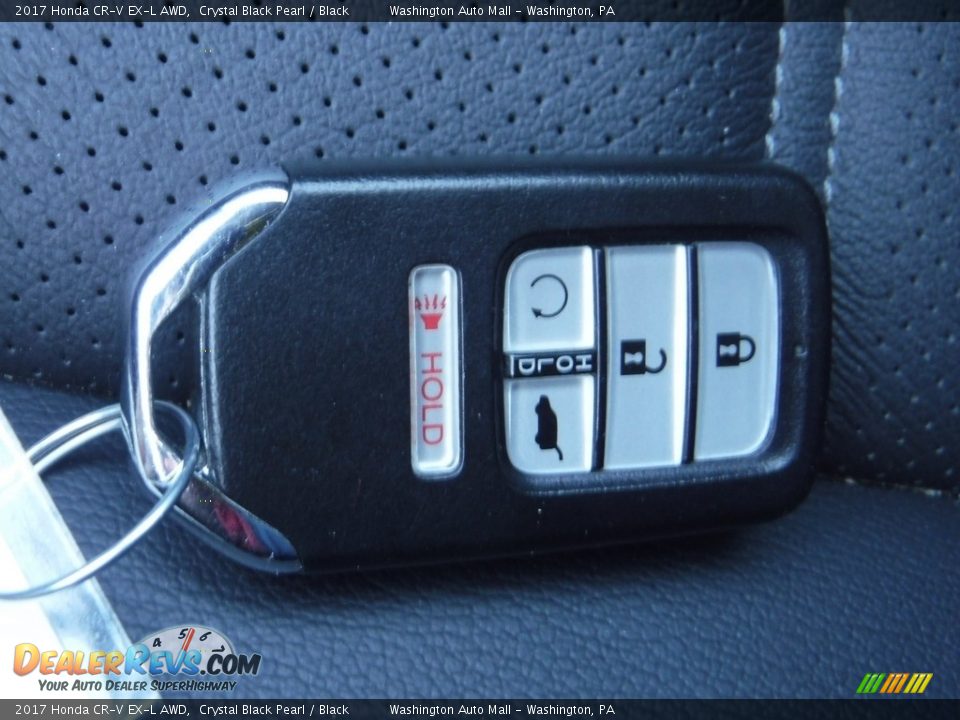 2017 Honda CR-V EX-L AWD Crystal Black Pearl / Black Photo #31