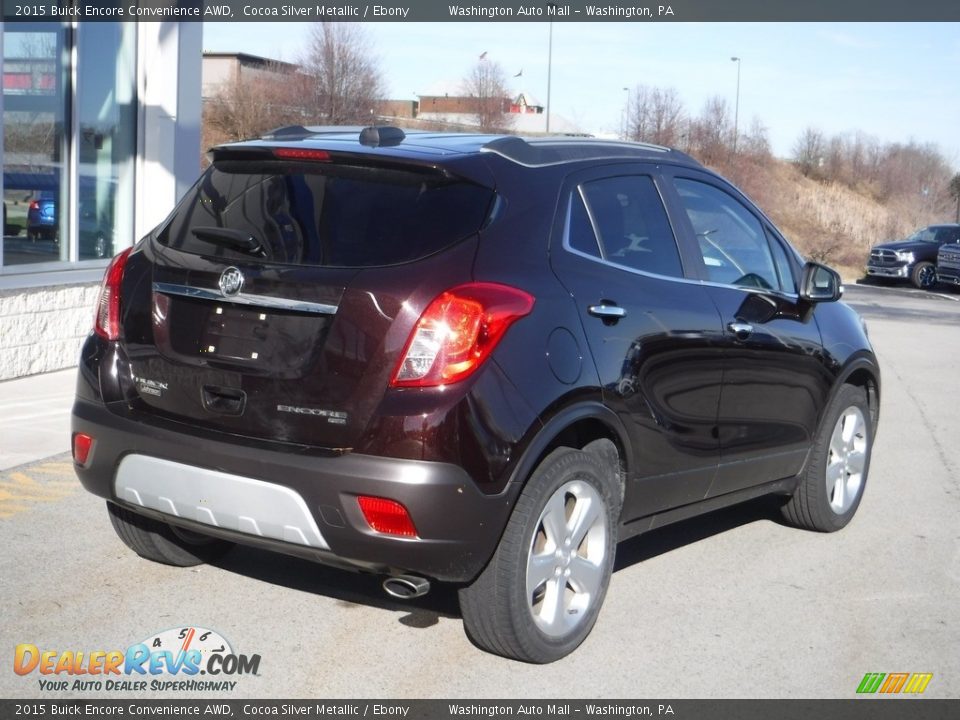 2015 Buick Encore Convenience AWD Cocoa Silver Metallic / Ebony Photo #8