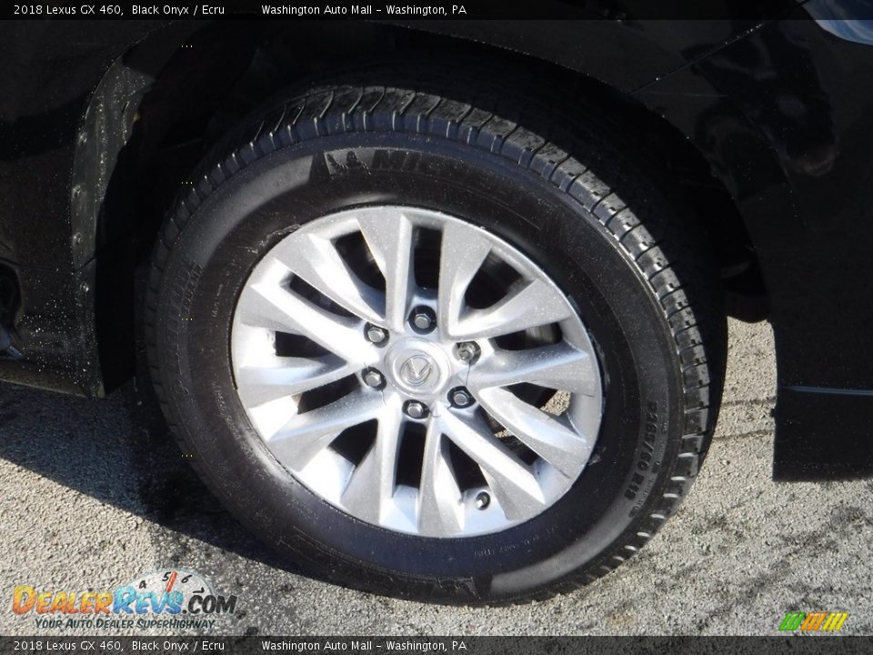 2018 Lexus GX 460 Black Onyx / Ecru Photo #10