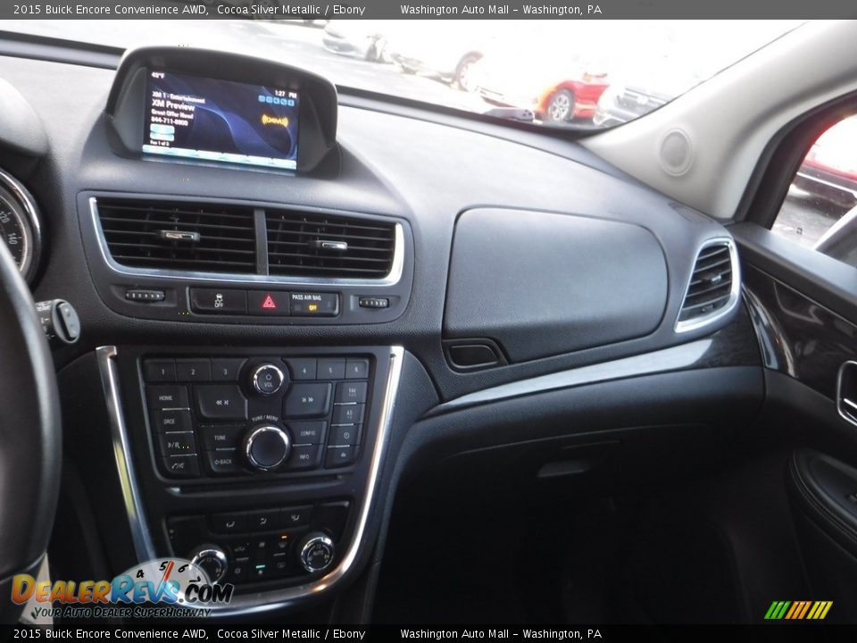 2015 Buick Encore Convenience AWD Cocoa Silver Metallic / Ebony Photo #15