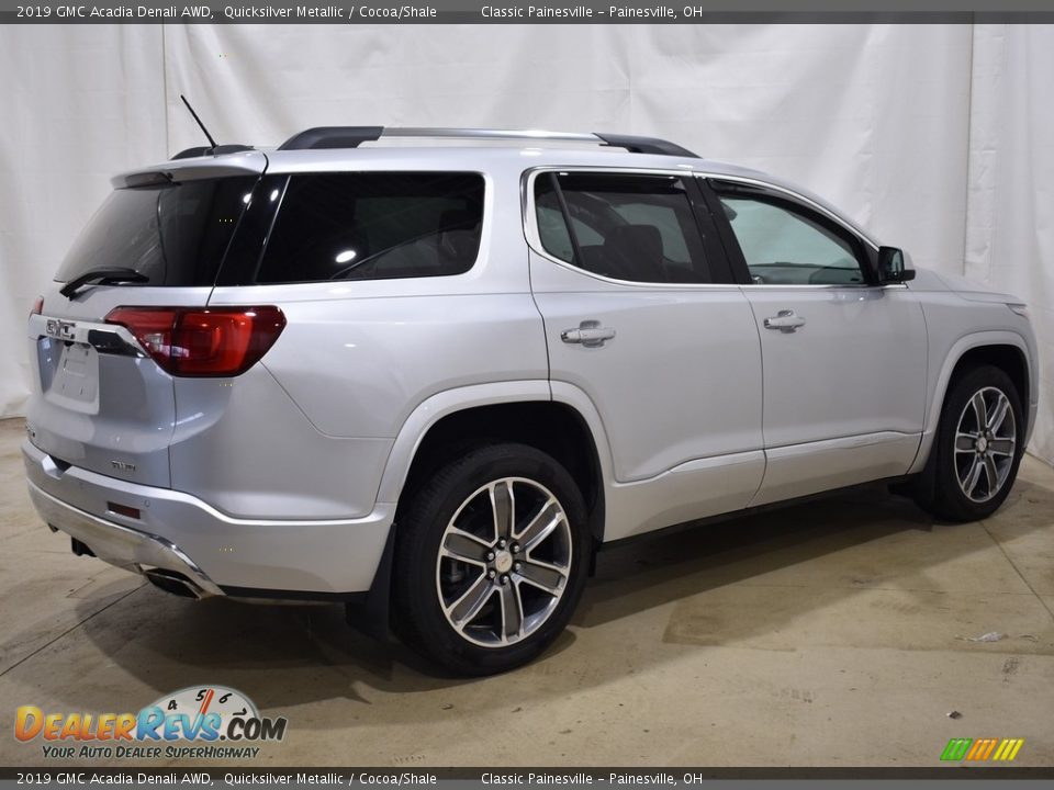 2019 GMC Acadia Denali AWD Quicksilver Metallic / Cocoa/Shale Photo #2