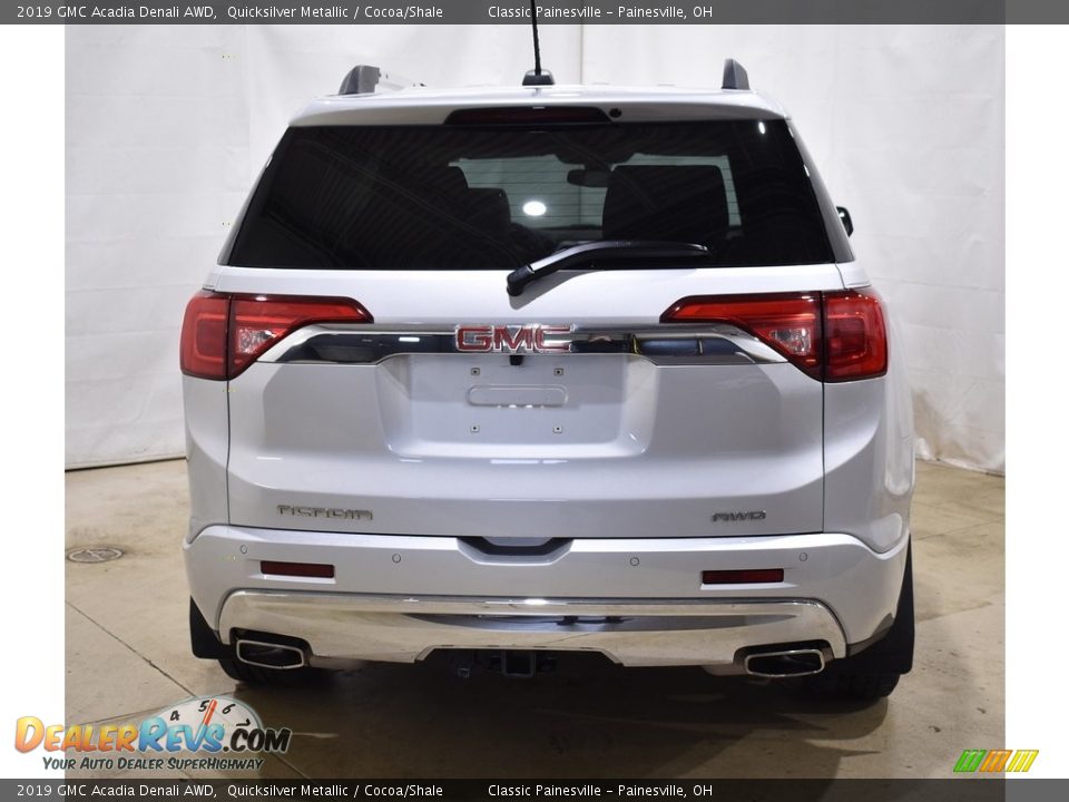 2019 GMC Acadia Denali AWD Quicksilver Metallic / Cocoa/Shale Photo #3