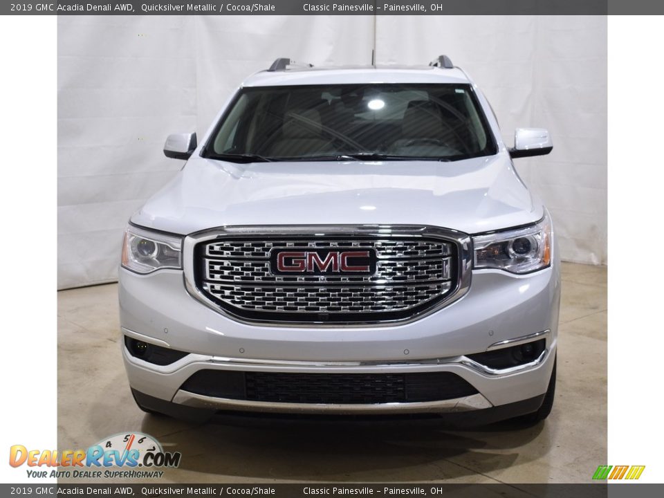 2019 GMC Acadia Denali AWD Quicksilver Metallic / Cocoa/Shale Photo #4