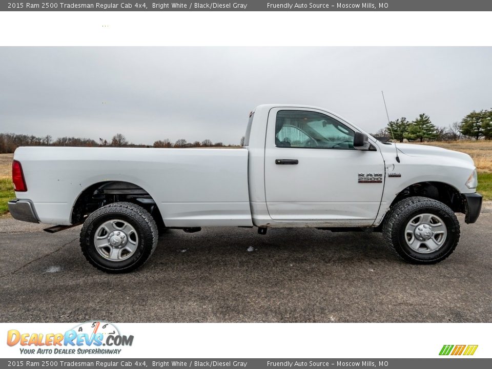 Bright White 2015 Ram 2500 Tradesman Regular Cab 4x4 Photo #2