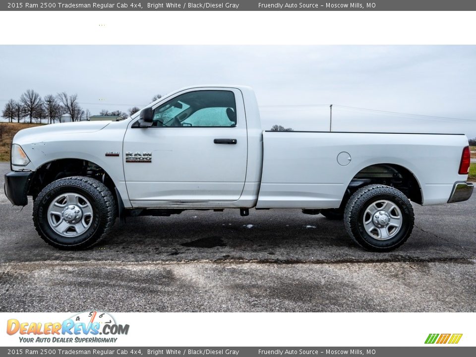 Bright White 2015 Ram 2500 Tradesman Regular Cab 4x4 Photo #6