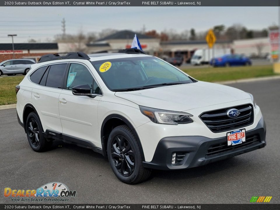 2020 Subaru Outback Onyx Edition XT Crystal White Pearl / Gray StarTex Photo #15