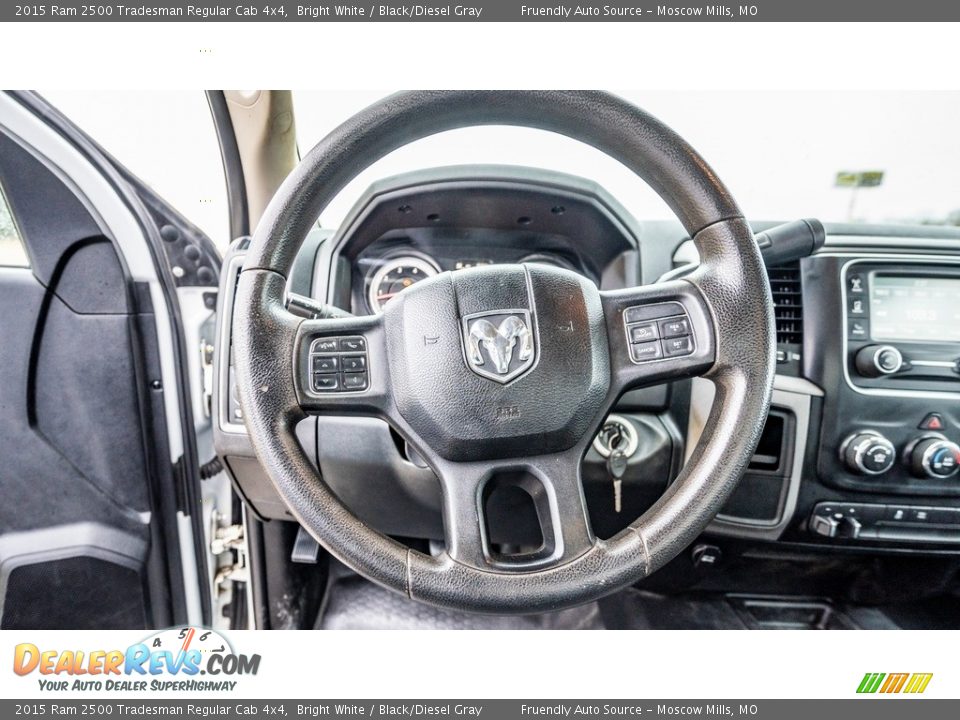 2015 Ram 2500 Tradesman Regular Cab 4x4 Steering Wheel Photo #13