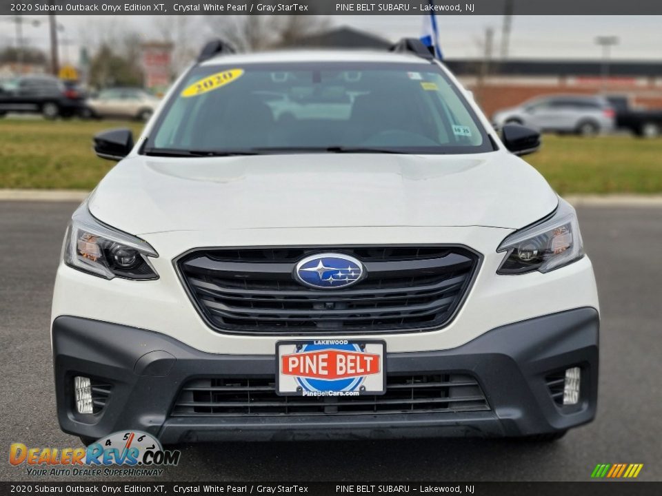 2020 Subaru Outback Onyx Edition XT Crystal White Pearl / Gray StarTex Photo #16