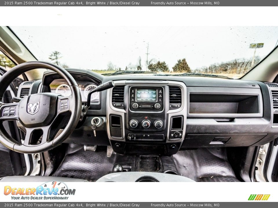 Dashboard of 2015 Ram 2500 Tradesman Regular Cab 4x4 Photo #14