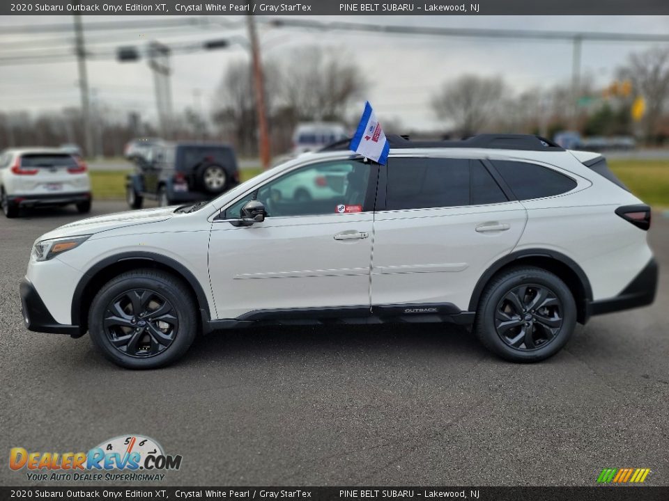 2020 Subaru Outback Onyx Edition XT Crystal White Pearl / Gray StarTex Photo #18