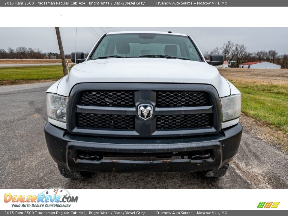 2015 Ram 2500 Tradesman Regular Cab 4x4 Bright White / Black/Diesel Gray Photo #19