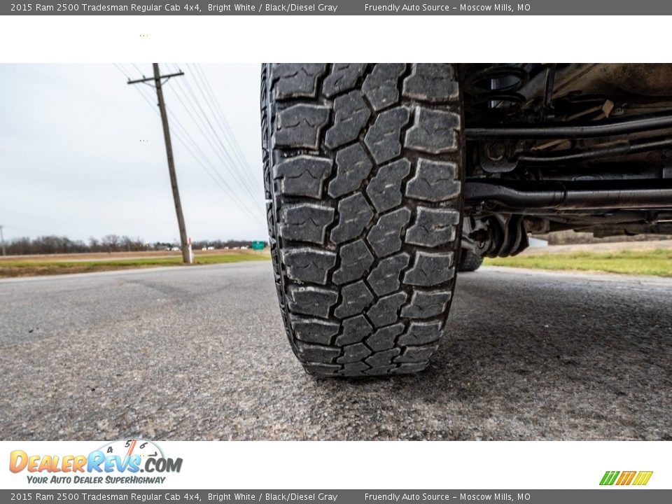 2015 Ram 2500 Tradesman Regular Cab 4x4 Bright White / Black/Diesel Gray Photo #20