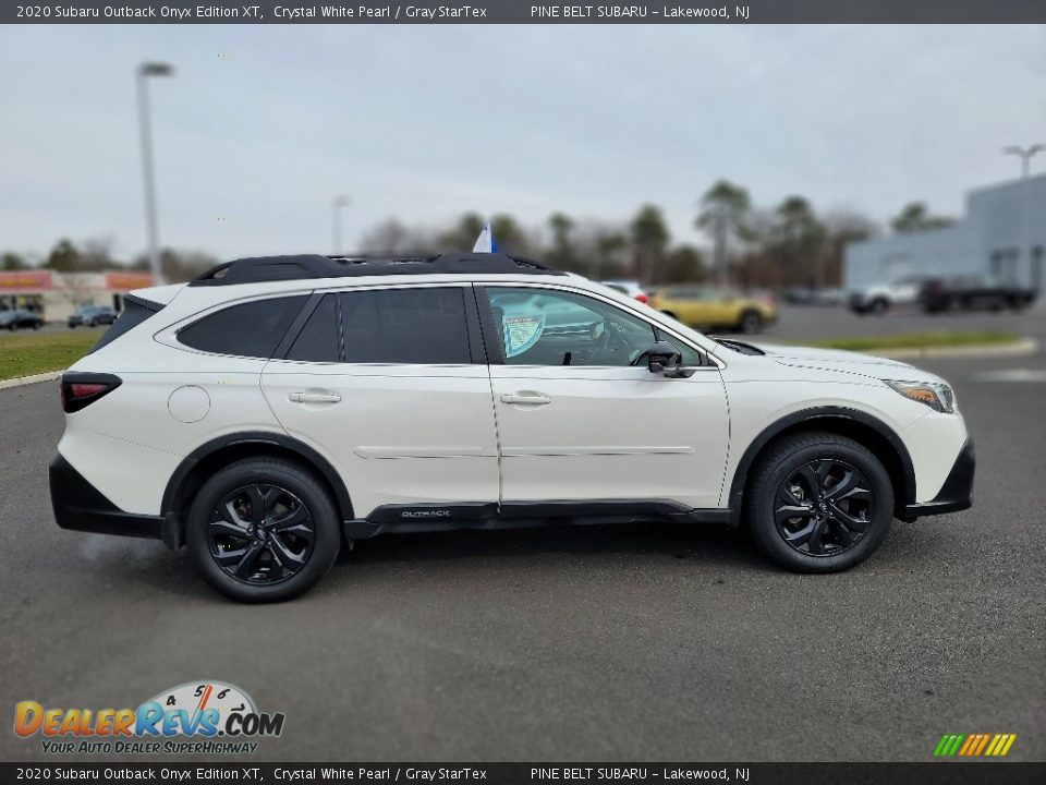 2020 Subaru Outback Onyx Edition XT Crystal White Pearl / Gray StarTex Photo #22