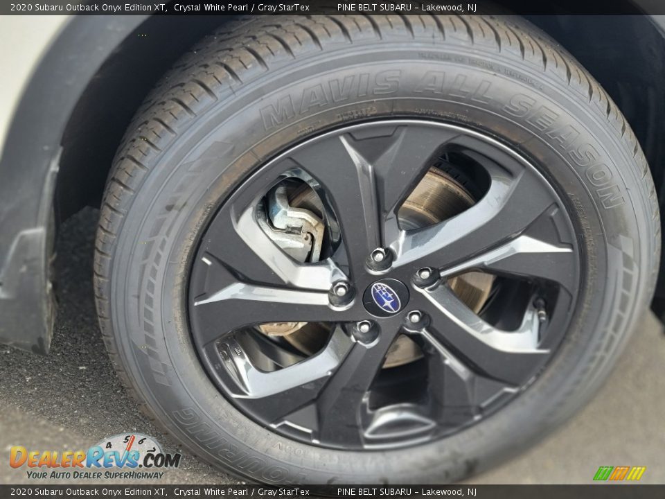 2020 Subaru Outback Onyx Edition XT Crystal White Pearl / Gray StarTex Photo #23