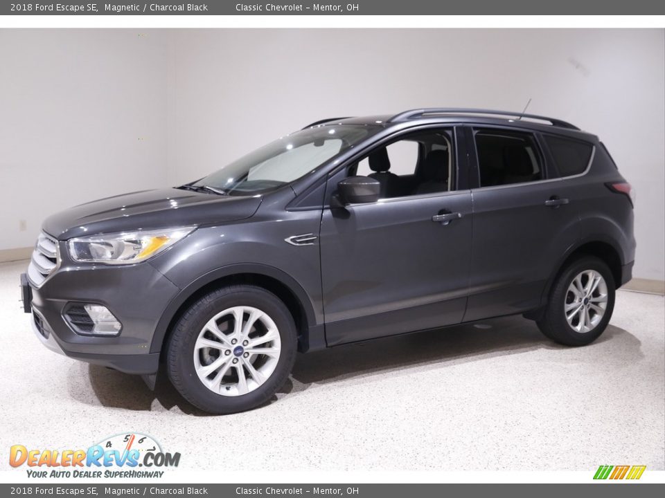 2018 Ford Escape SE Magnetic / Charcoal Black Photo #3