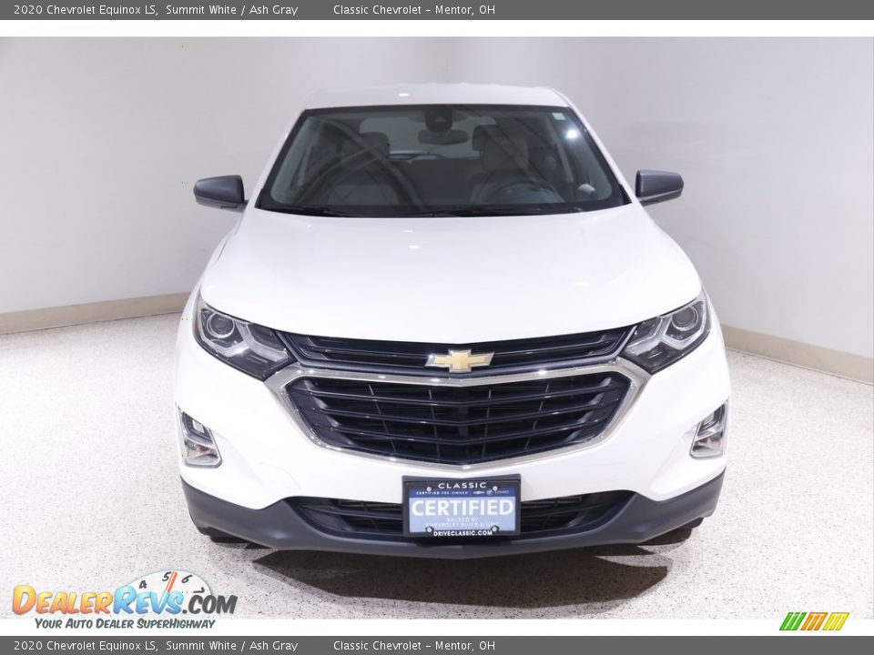 2020 Chevrolet Equinox LS Summit White / Ash Gray Photo #2