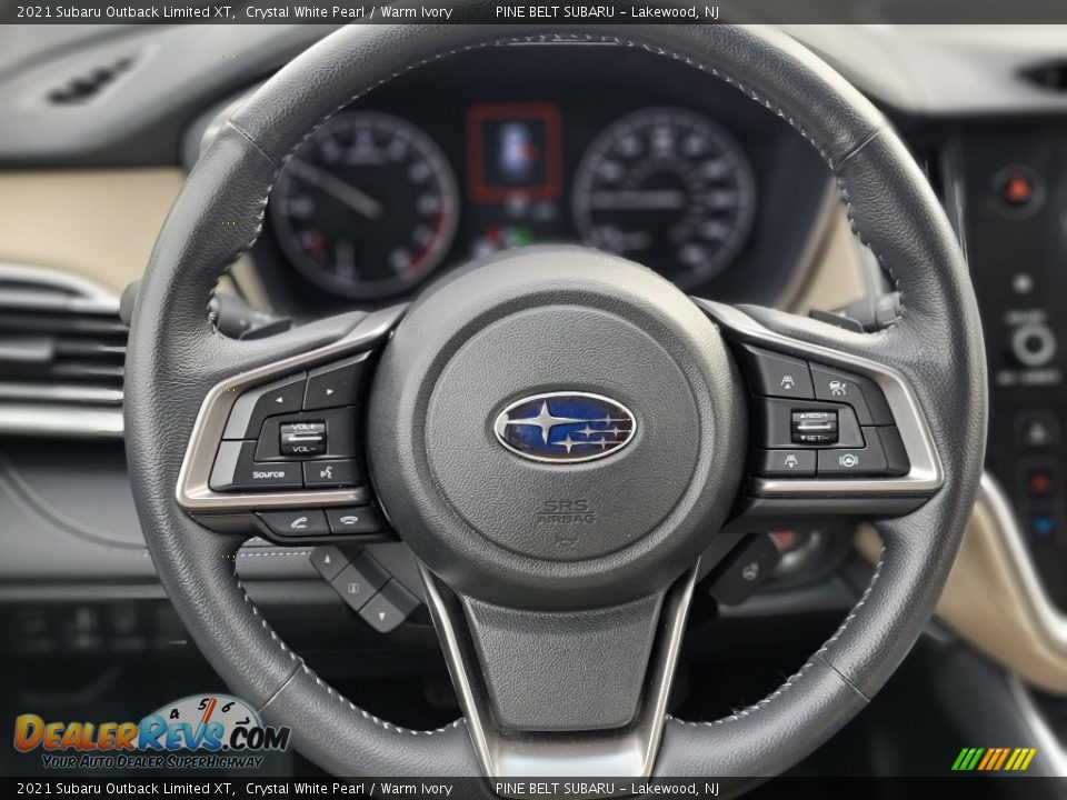 2021 Subaru Outback Limited XT Steering Wheel Photo #12