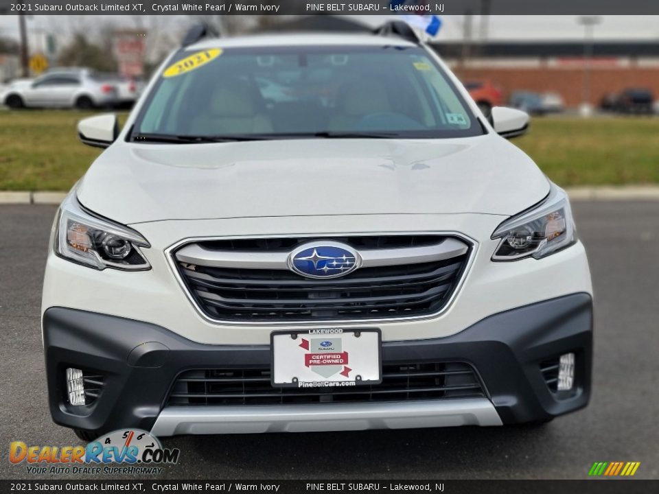 2021 Subaru Outback Limited XT Crystal White Pearl / Warm Ivory Photo #16