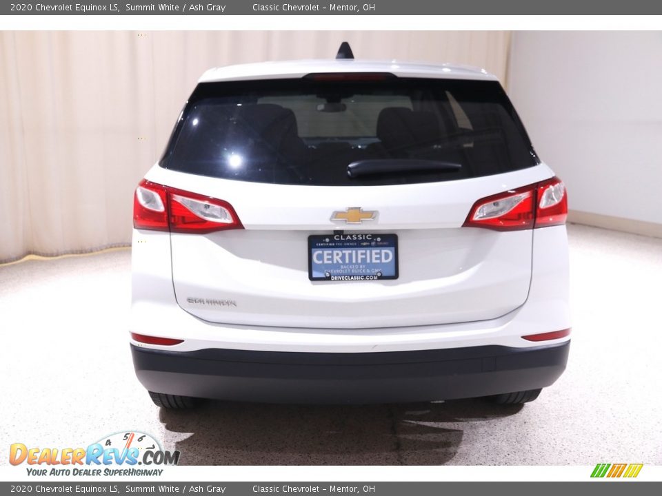 2020 Chevrolet Equinox LS Summit White / Ash Gray Photo #16