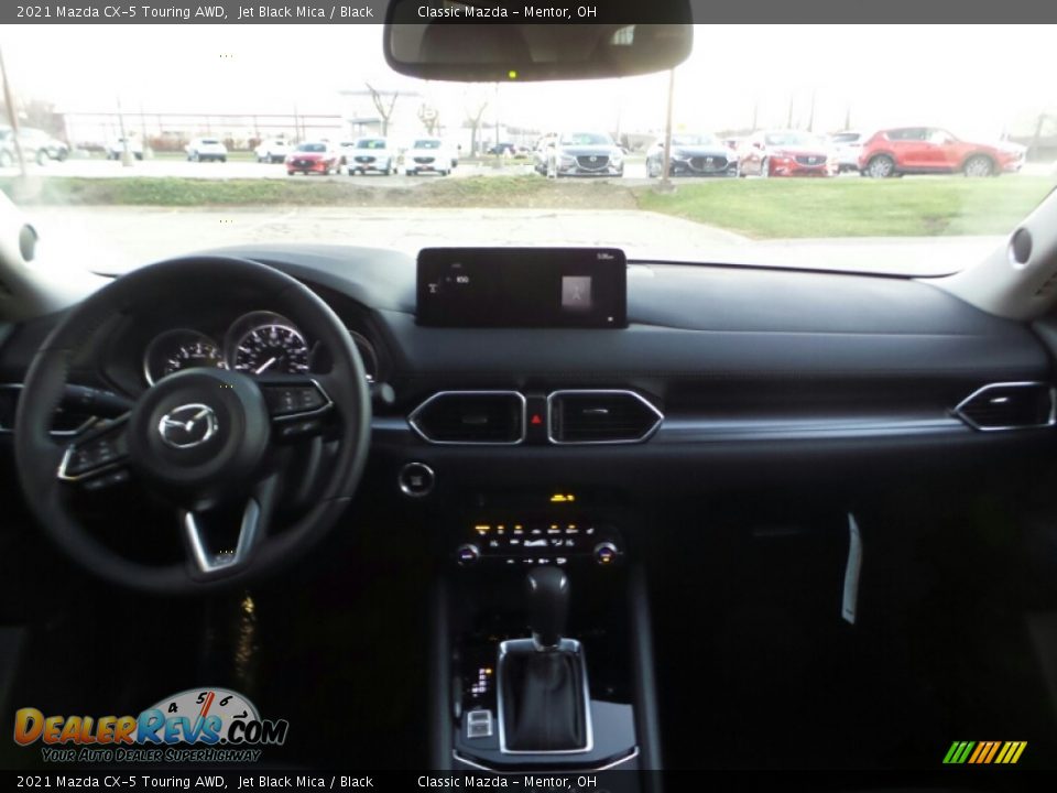 2021 Mazda CX-5 Touring AWD Jet Black Mica / Black Photo #3