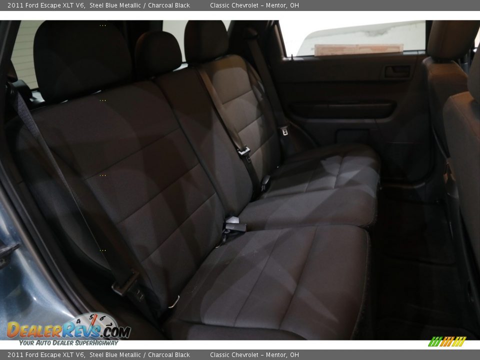2011 Ford Escape XLT V6 Steel Blue Metallic / Charcoal Black Photo #15