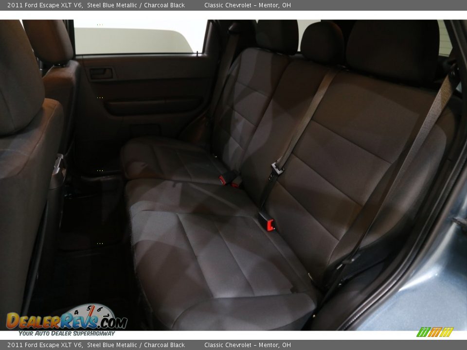 2011 Ford Escape XLT V6 Steel Blue Metallic / Charcoal Black Photo #16
