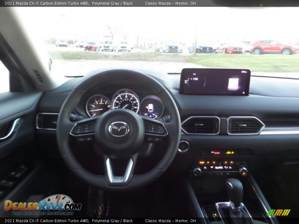 2021 Mazda CX-5 Carbon Edition Turbo AWD Polymetal Gray / Black Photo #4