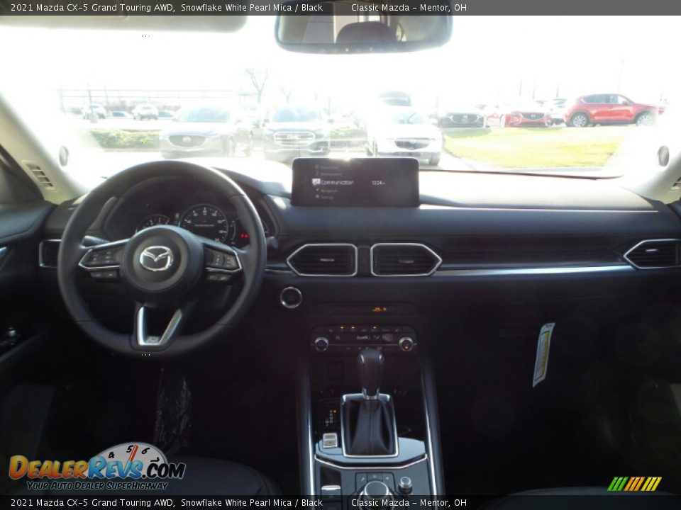 2021 Mazda CX-5 Grand Touring AWD Snowflake White Pearl Mica / Black Photo #3
