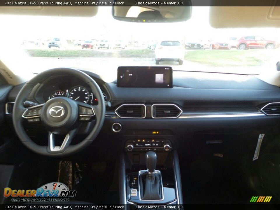 2021 Mazda CX-5 Grand Touring AWD Machine Gray Metallic / Black Photo #3