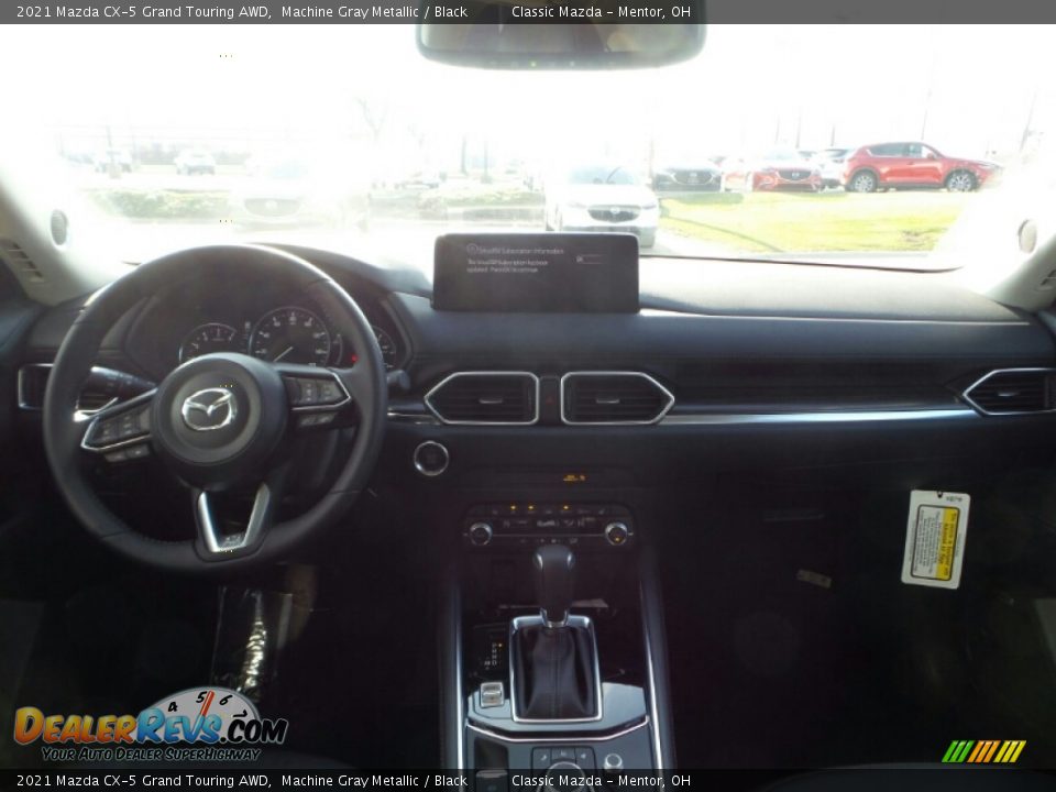 2021 Mazda CX-5 Grand Touring AWD Machine Gray Metallic / Black Photo #3