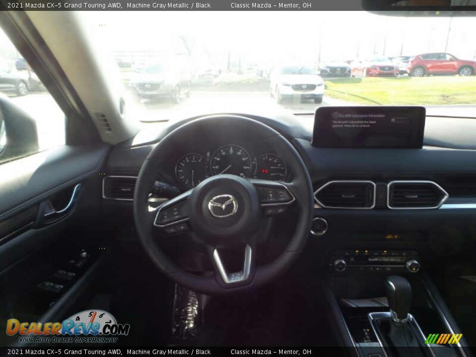 2021 Mazda CX-5 Grand Touring AWD Machine Gray Metallic / Black Photo #4