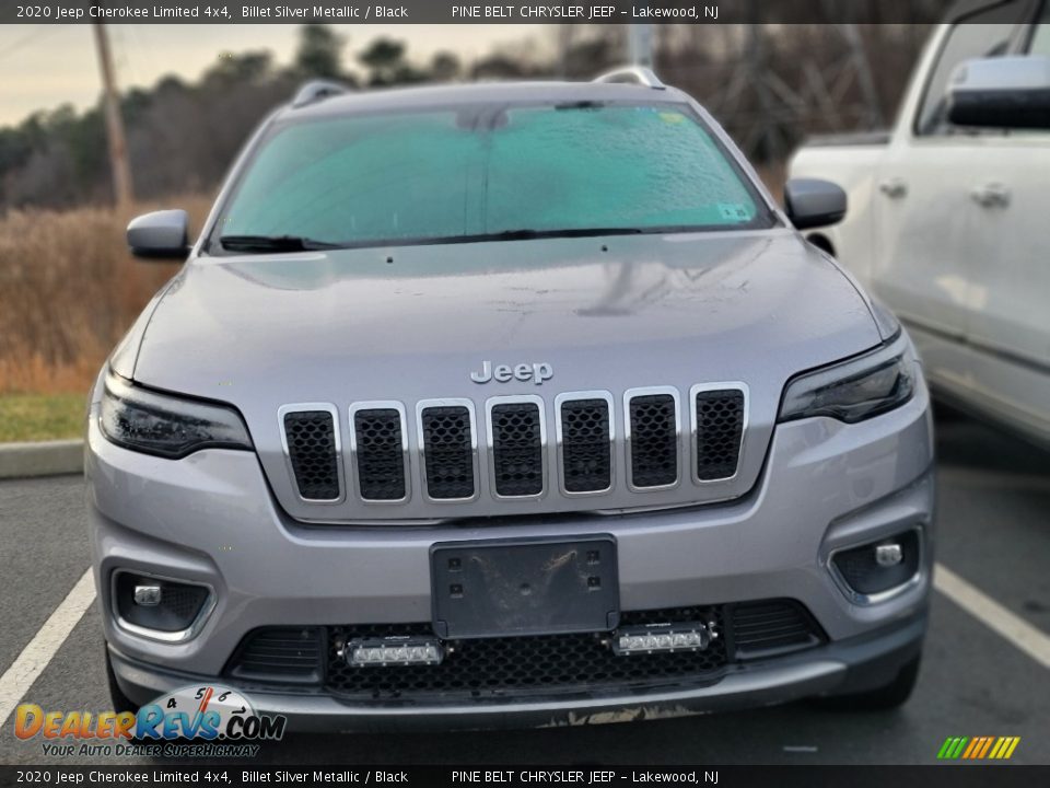 2020 Jeep Cherokee Limited 4x4 Billet Silver Metallic / Black Photo #2