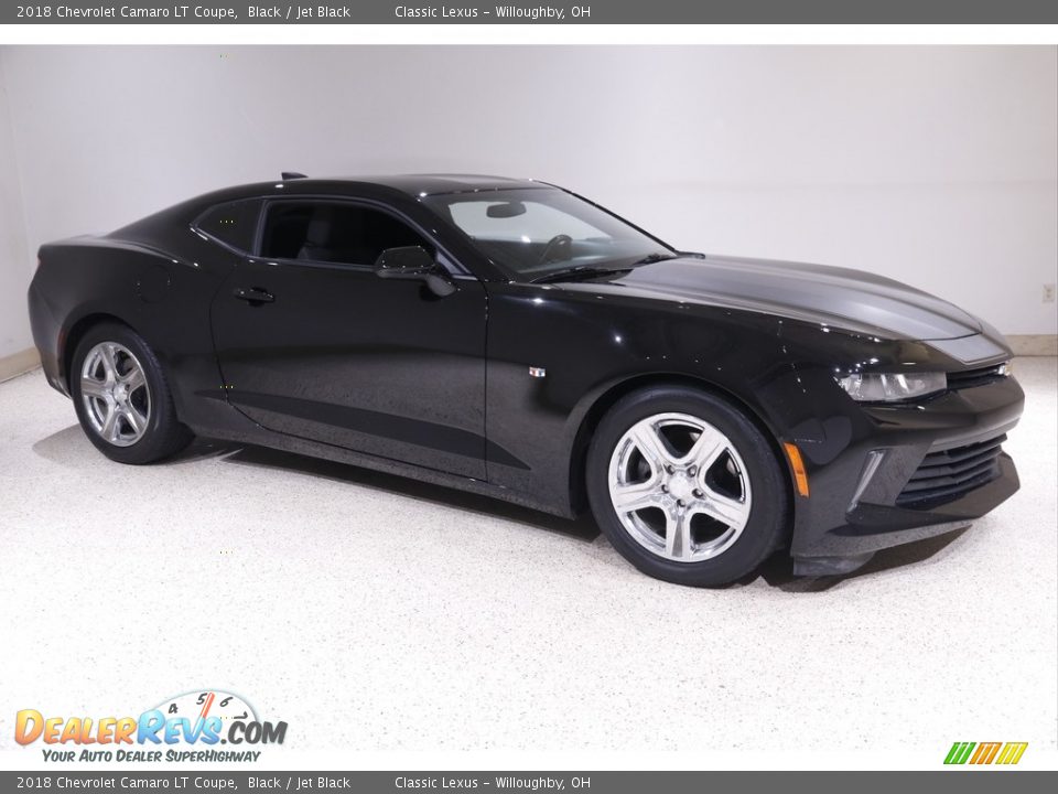 2018 Chevrolet Camaro LT Coupe Black / Jet Black Photo #1