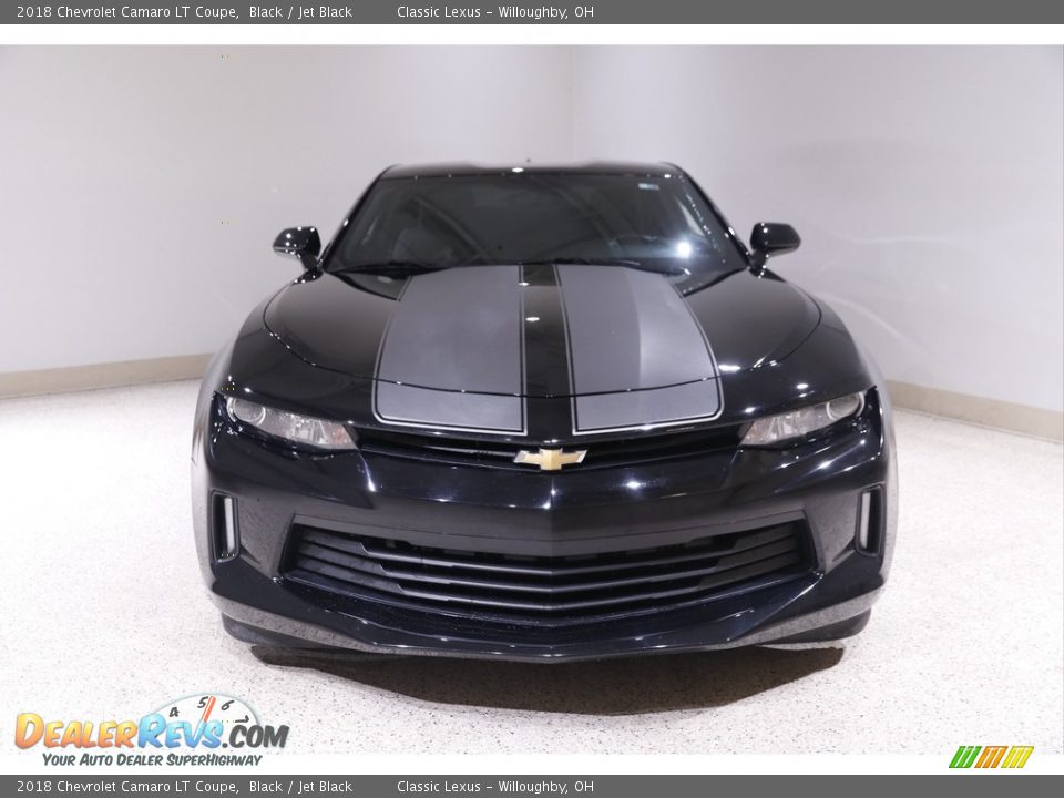 2018 Chevrolet Camaro LT Coupe Black / Jet Black Photo #2