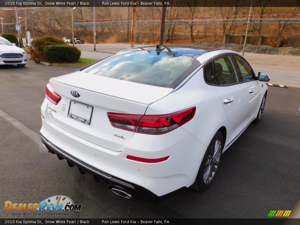 2019 Kia Optima SX Snow White Pearl / Black Photo #2