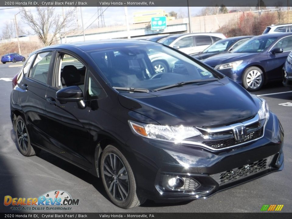 2020 Honda Fit EX Crystal Black Pearl / Black Photo #6