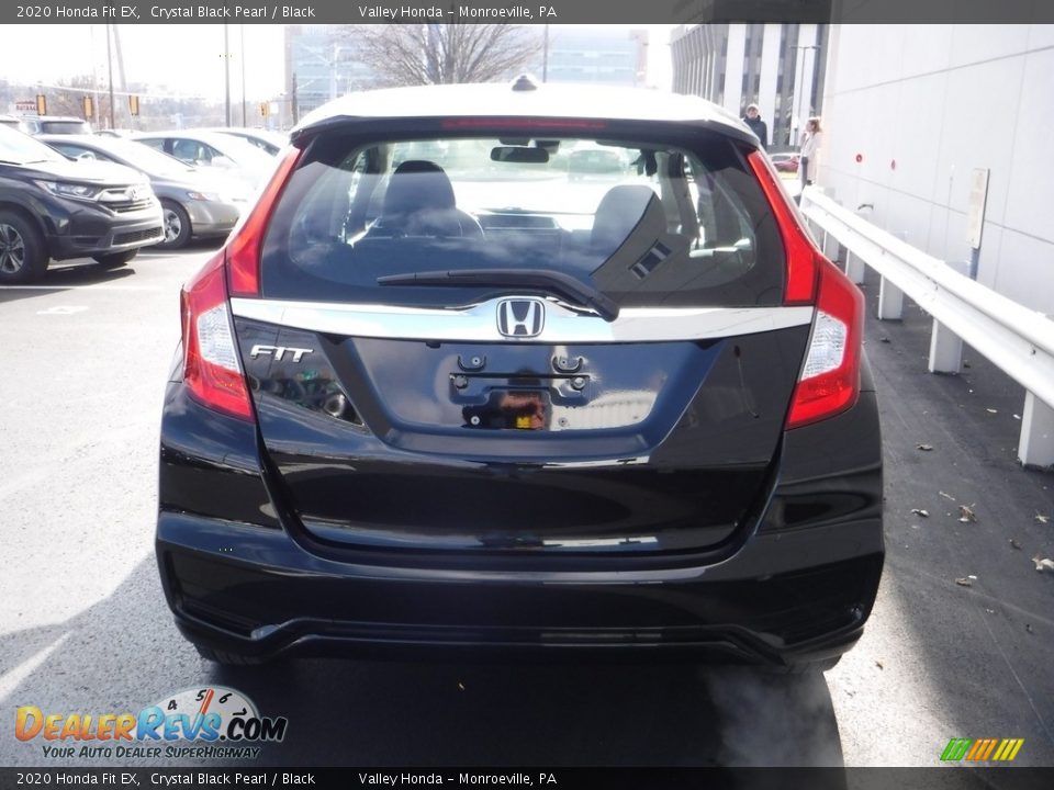 2020 Honda Fit EX Crystal Black Pearl / Black Photo #7