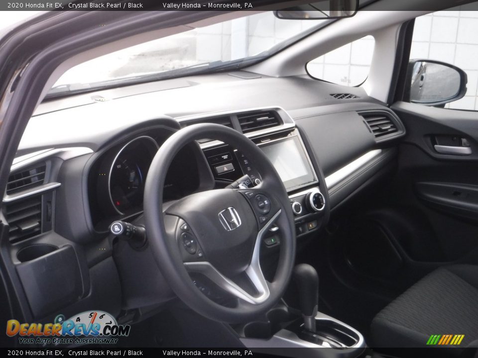 2020 Honda Fit EX Crystal Black Pearl / Black Photo #10