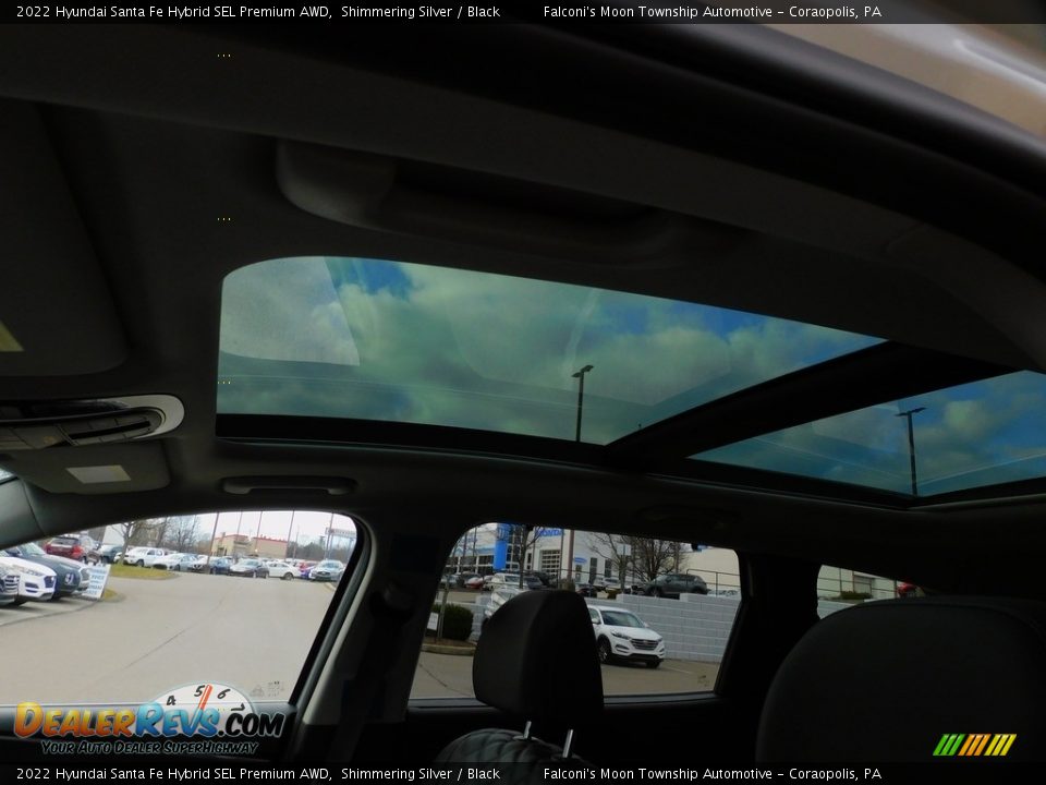 Sunroof of 2022 Hyundai Santa Fe Hybrid SEL Premium AWD Photo #15