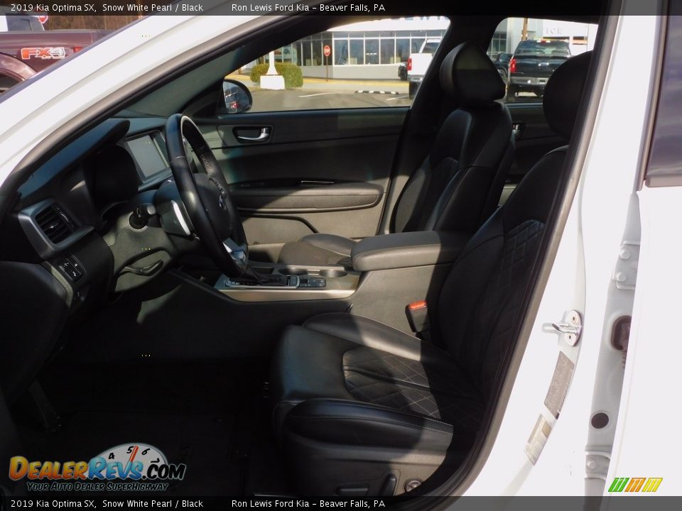 2019 Kia Optima SX Snow White Pearl / Black Photo #11