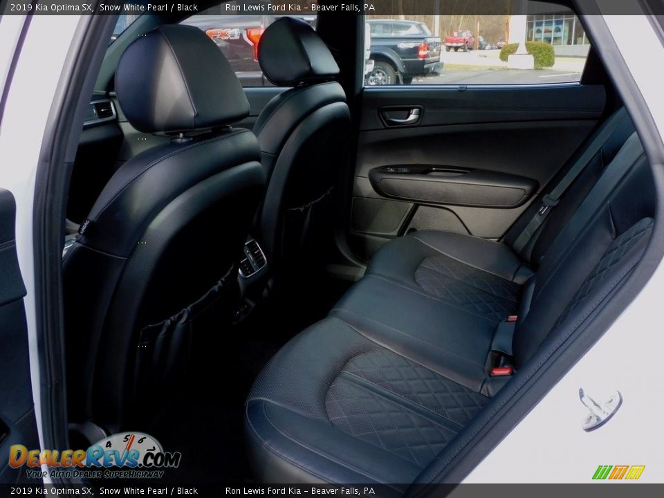 2019 Kia Optima SX Snow White Pearl / Black Photo #12