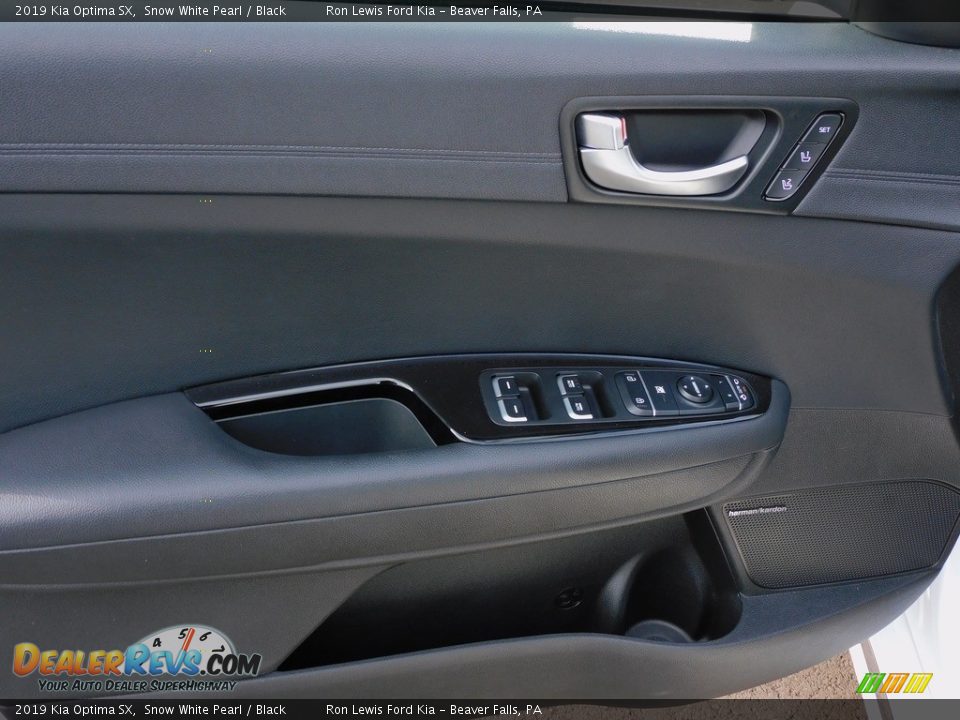 2019 Kia Optima SX Snow White Pearl / Black Photo #14