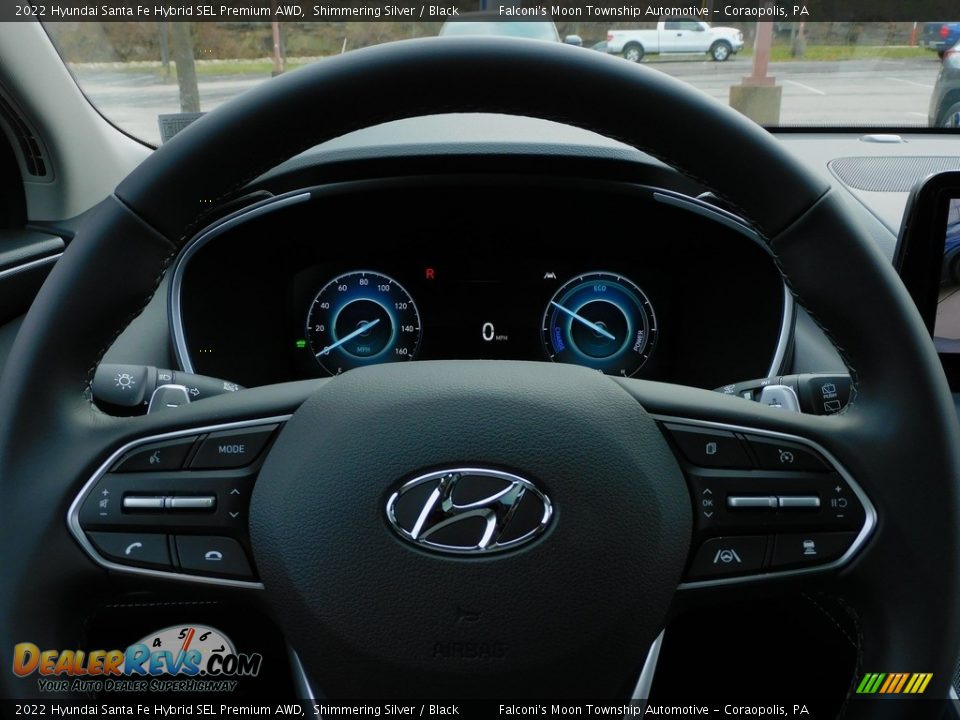 2022 Hyundai Santa Fe Hybrid SEL Premium AWD Steering Wheel Photo #19