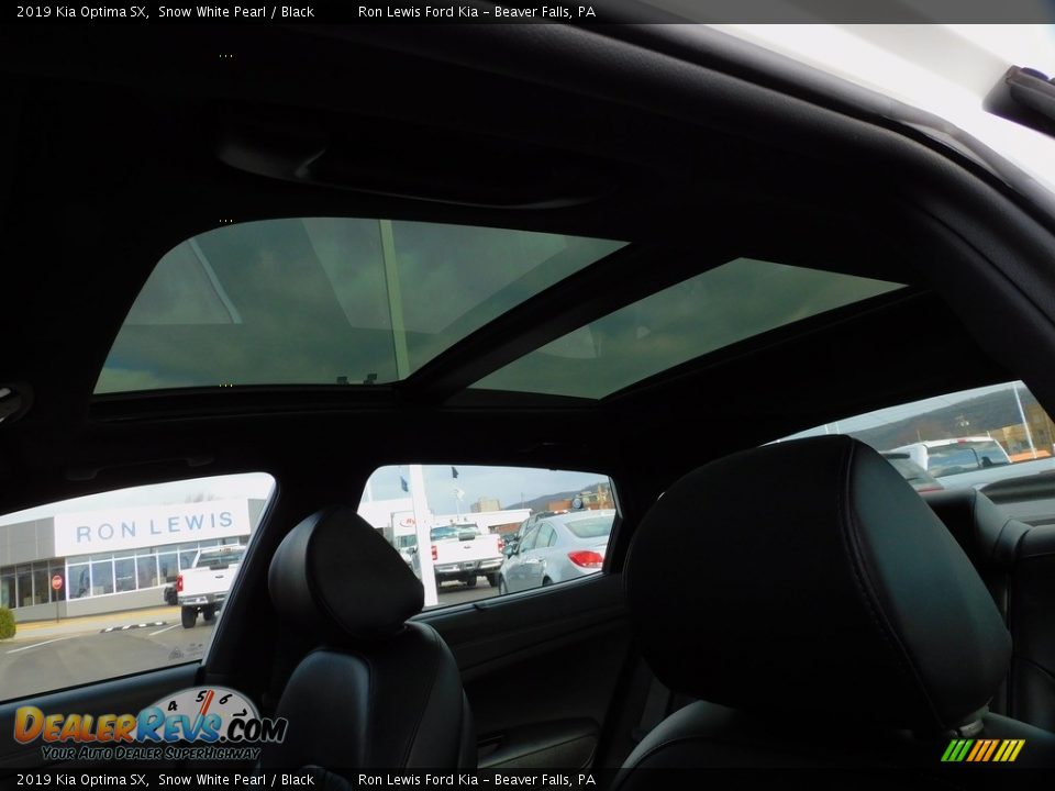 2019 Kia Optima SX Snow White Pearl / Black Photo #15